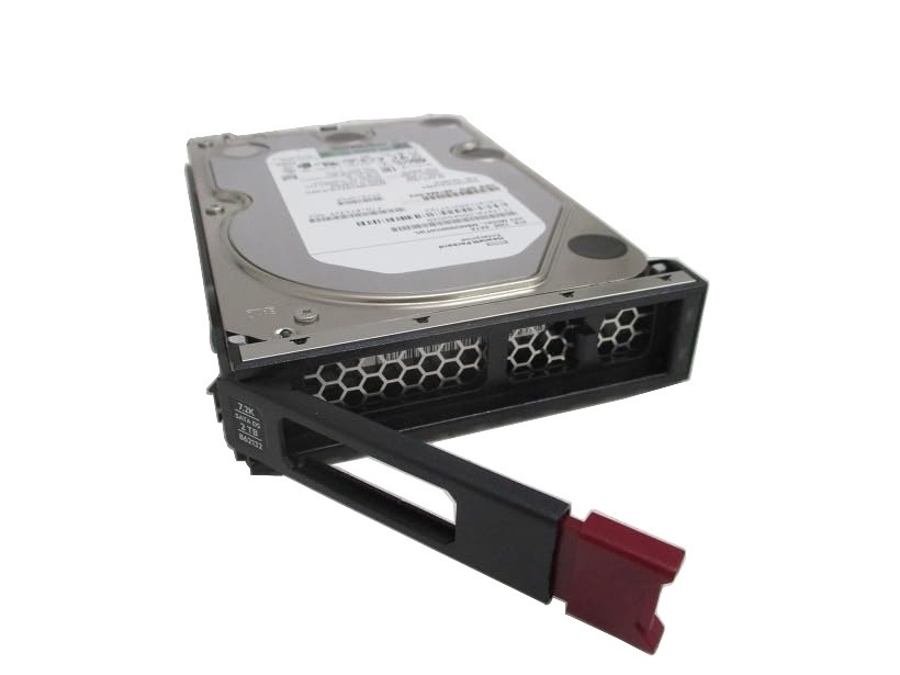 【極上中古】【2TB SATA HDD】HPE 2TB 7.2krpm LP 3.5型 6G SATA DS  HDD (861681-B21)  (9000006)