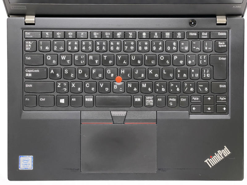 【Windows11 64bit】【WEBカメラ】【Core i3-8145U】【メモリー8GB】【SSD256GB】【無線LAN】【フルHD液晶】【13インチ液晶】【ノートパソコン】【中古】【下北沢店発】lenovo ThinkPad X390 （4019212）