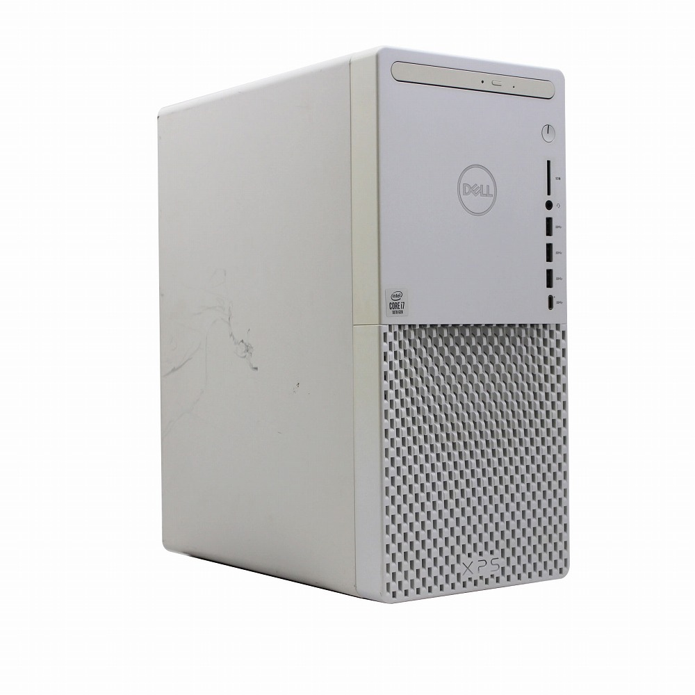 【単体】【Windows11 64bit】【Geforce GTX 1650Super】【Core i7-10700】【メモリー16GB】【SSD256GB（M.2-NVMe）+HDD1TB】【無線LAN】【DVDマルチ】【デスクトップパソコン】【中古】DELL XPS 8940 （1242873）