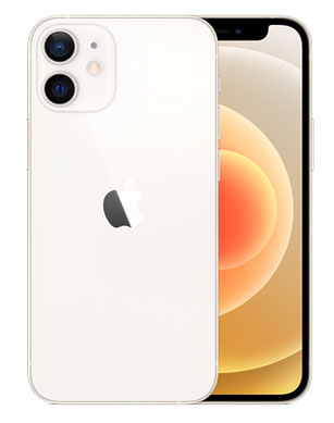 iPhone12 mini 128GB ホワイト 箱付　SIMロックあり　ドコモ 中古】【バッテリー90%以上】Apple docomo(SIMロック解除済み