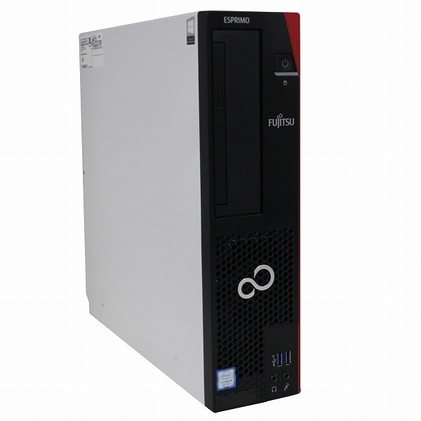 【単体】【Windows11 64bit】【Core i5-8500】【メモリー8GB】【SSD250GB】【DVDマルチ】【デスクトップパソコン】【中古】富士通 ESPRIMO D588/T （1234825）