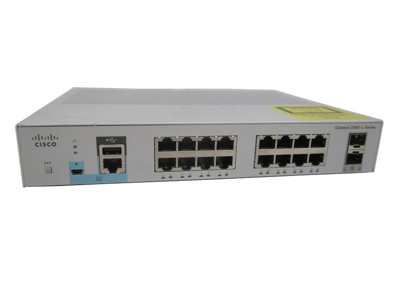 中古】【本体のみ】【L2スイッチ】【ポート数：16】Cisco Catalyst WS