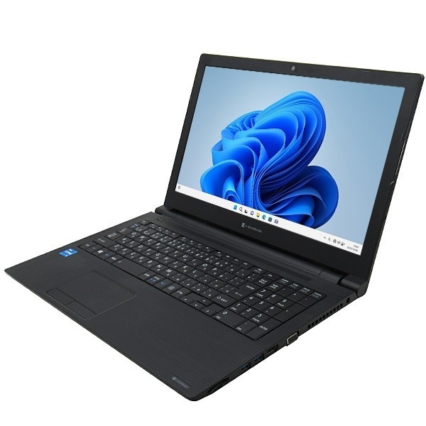 【Windows11 64bit】【WEBカメラ】【テンキー付】【Core i3-1115G4】【メモリー8GB】【SSD256GB】【DVDマルチ】【15インチ液晶】【ノートパソコン】【中古】東芝 dynabook B65/HF （1603219）