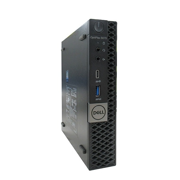 【超小型デスク】【単体】【Windows11 64bit】【Core i7-8700T】【メモリー8GB】【SSD256GB】【デスクトップパソコン】【中古】DELL OPTIPLEX 5070 Micro （1234871）
