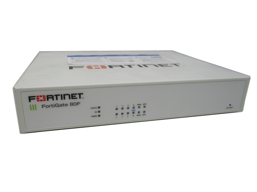 中古】Fortinet ファイアウォール ライセンス期限切れ Fortigate-80F