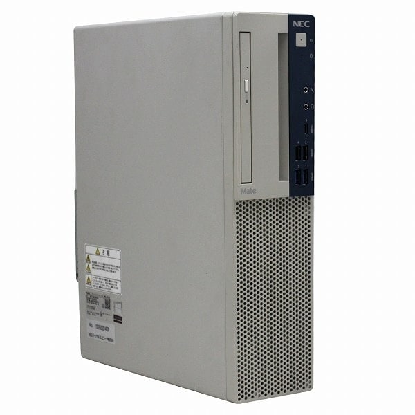 【単体】【Windows11 64bit】【Core i7-8700】【メモリー8GB】【SSD256GB（M.2-NVMe）+HDD1TB】【DVDマルチ】【デスクトップパソコン】【中古】NEC Mate MB-3 （1233700）