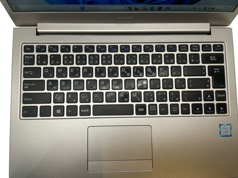 【Windows11 64bit】【WEBカメラ】【Core i7-8550U】【メモリー8GB】【SSD256GB】【無線LAN】【フルHD液晶】【14インチ液晶】【ノートパソコン】【中古】【下北沢店発】MOUSE COMPUTER MB-B400S-M2S1 （4019346）