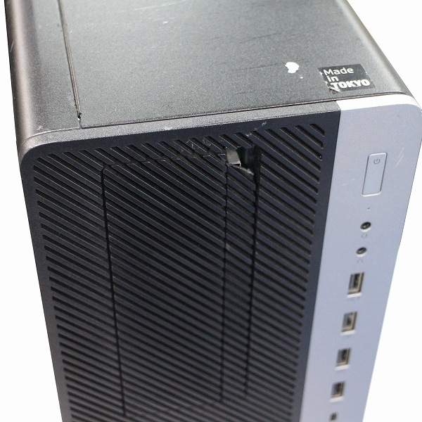【単体】【Windows11 64bit】【Radeon PRO WX2100】【Core i5-8500】【メモリー8GB】【SSD256GB(2.5インチ)+HDD1TB】【DVDマルチ】【デスクトップパソコン】【中古】HP EliteDesk 800 G4 TWR (1242890)