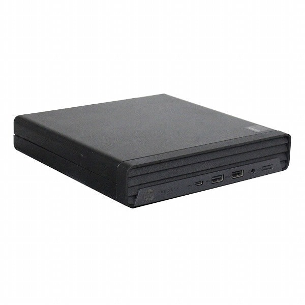 【超小型デスク】【単体】【Windows11 64bit】【Core i3-10100T】【メモリー16GB】【SSD256GB】【無線LAN】【デスクトップパソコン】【中古】HP ProDesk 400 G6 DM （1242934）