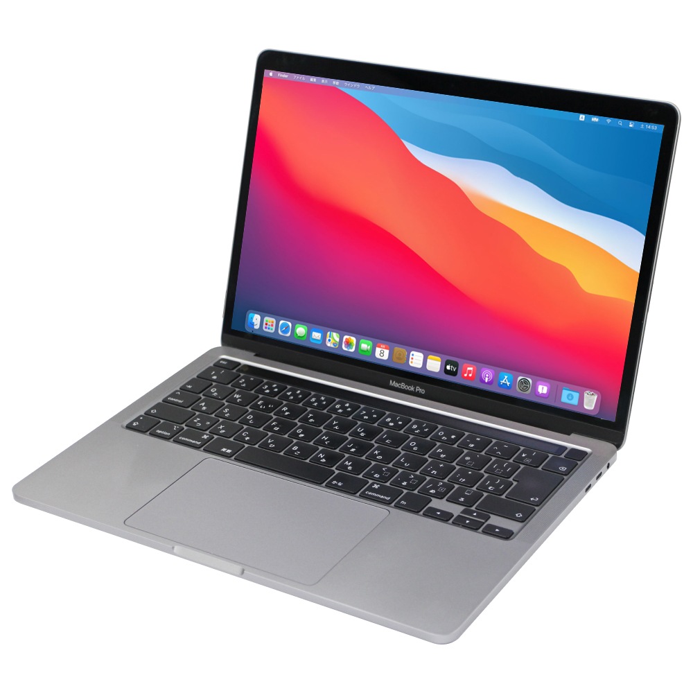【macOS 11 BigSur】【WEBカメラ】【Core i5-1038NG7】【メモリー16GB】【SSD512GB】【無線LAN】【13インチ液晶】【ノートパソコン】【中古】apple MacBook Pro (13インチ, 2020,Thunderbolt3x4) （180677）