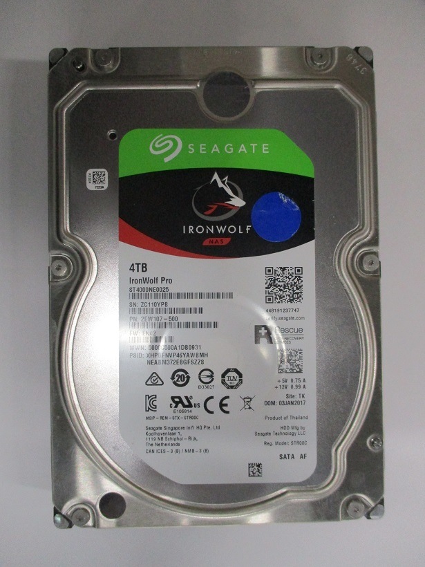 【中古】【単体】【OS無】【Xeon E-2124】【メモリ 32GB】【HDD 4TB x2】NEC iStorage NS100Ti (NF8100-250S01Y)（1921237）