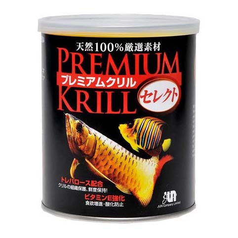(有)JUN プレミアム クリル 300g アルミパック入 5袋セット 観賞魚 プレミアムクリルセレクト82g | 観賞魚用エサ,クリル・クリル