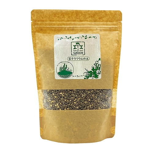 苔テラリウムの土700ml J Green 土 底砂 レイアウト素材 乾燥ゴケ 園芸用土 アクアリウム専門店 Jun
