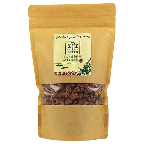 メダカ 金魚飼育のろ過する溶岩砂 赤 J Green 土 底砂 レイアウト素材 乾燥ゴケ 園芸用レイアウト用品 アクアリウム専門店 Jun