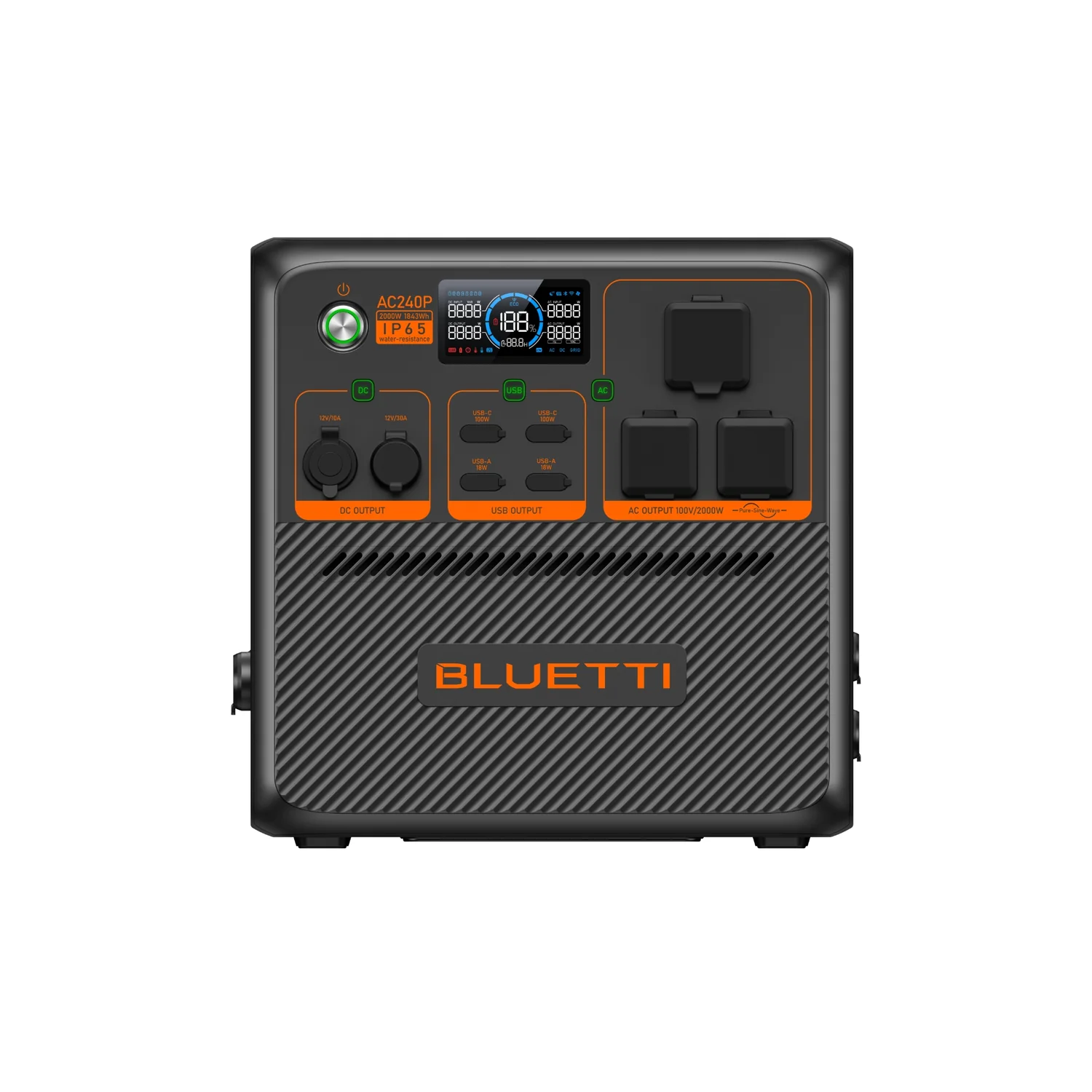 新品 BLUETTIポータブル電源AC60403Wh/600W容量拡張機能IP6 BLUETTI、容量拡張ポータブル電源「AC60」＆拡張バッテリー「B80
