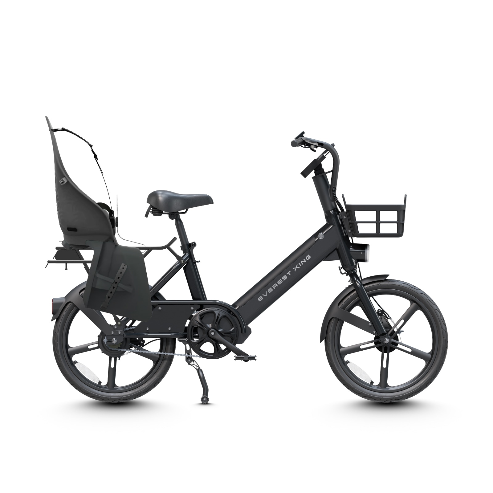 【新古車】EVEREST XING CITY + スレートブラック お取り寄せ】EVEREST XING CITY+ (電動アシスト自転車)20インチ