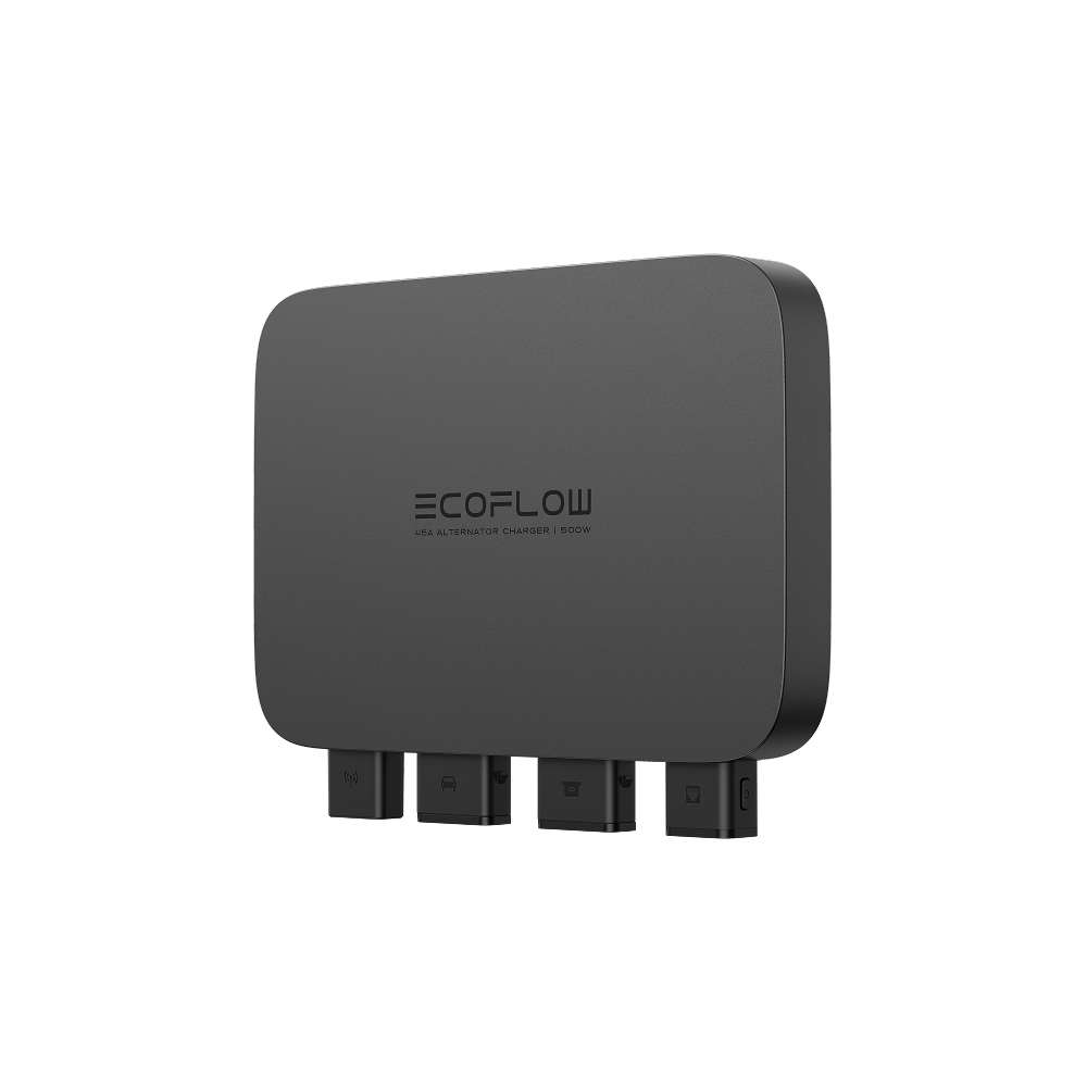 新品未開封　エコフロー 500W オルタネーターチャージャーと 壁面用マウント 新品未開封 エコフロー 500W オルタネーターチャージャーと 壁面