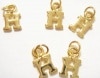 ビーズパーツ イニシャルチャーム ミニ　ini-mini-h|ミニサイズ|イニシャル（全文字）