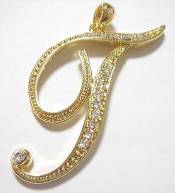 ビーズパーツ イニシャル アルファベット スワロフスキーのライン