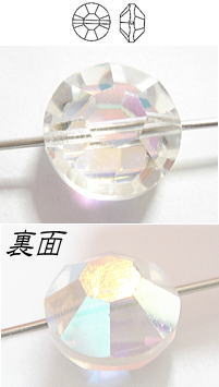 ヴィンテージビーズ スワロフスキー #5100 AB 廃盤サイズ 12mm VSX-10 ...