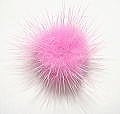 アクセサリーパーツ ミンク ピンク2（小）|ミンク|天然素材（159種）