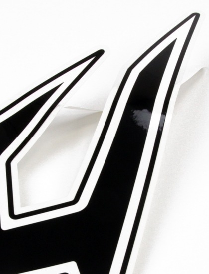 JUSTICE ICON STICKER decal size