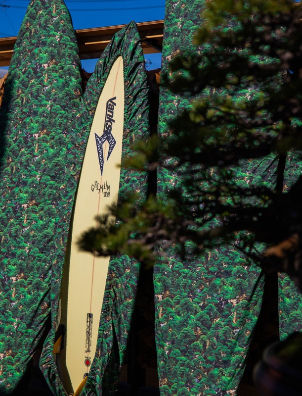 REAL BONSAI CAMOUFLAGE SURFBOARD WRAP BABY CANVAS