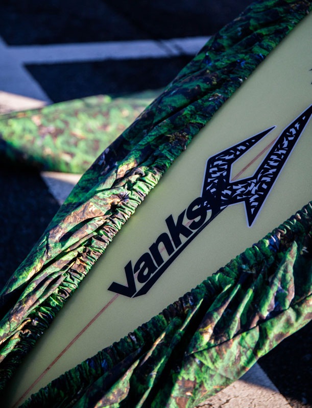 REAL BONSAI CAMOUFLAGE SURFBOARD WRAP BABY CANVAS