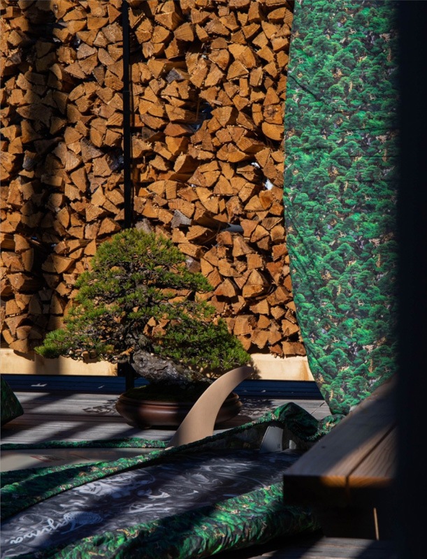REAL BONSAI CAMOUFLAGE SURFBOARD WRAP BABY CANVAS