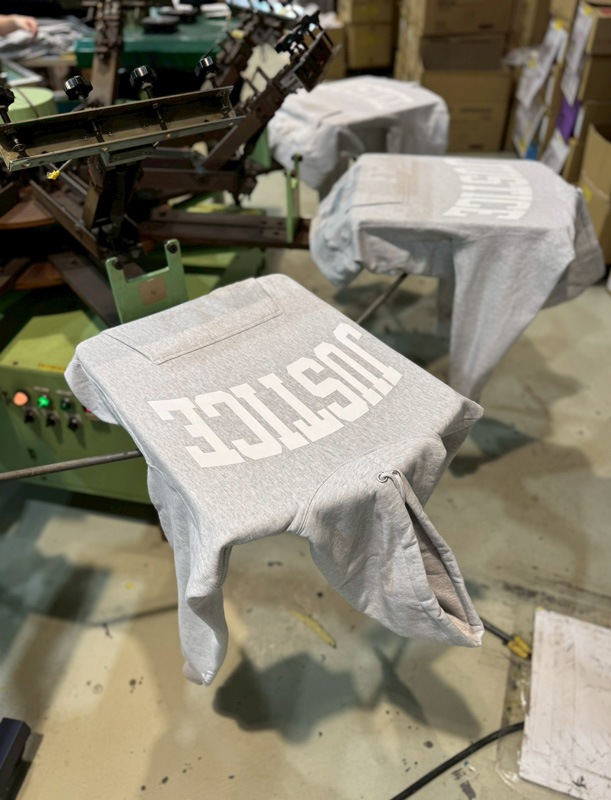 ����JUSTICE BIGLOGO HOODY