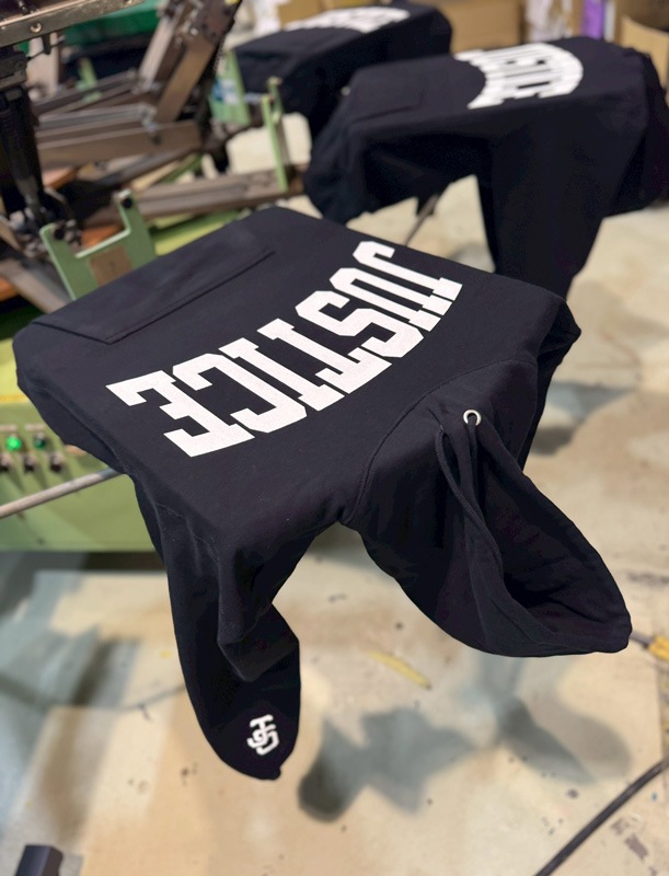 ����JUSTICE BIGLOGO HOODY