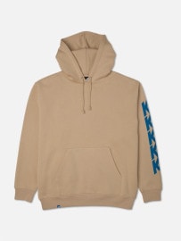 CHAIN LOGO HOODIE TAN