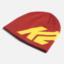 JACQUARD BEANIE MAROON