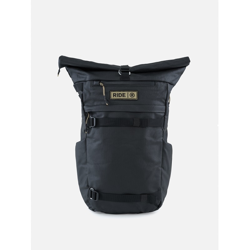 ROLL TOP DAYPACK BLACK