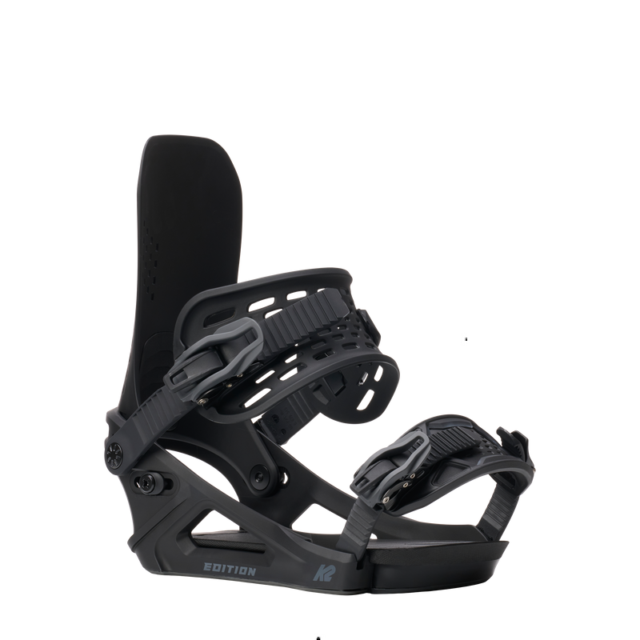 K2 Edition Balck Men's Snowboard Bindings 2026