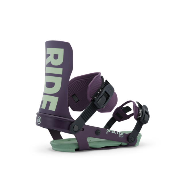RIDE Specter Men's Purple Snowboard Bindings 2026
