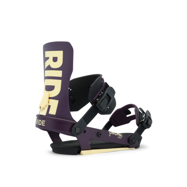 RIDE Drone Men's Purple Snowboard Bindings 2026