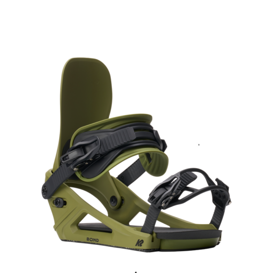 K2 Bond Green Men's Snowboard Bindings 2026