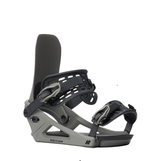 K2 Edition Grey Men's Snowboard Bindings 2026