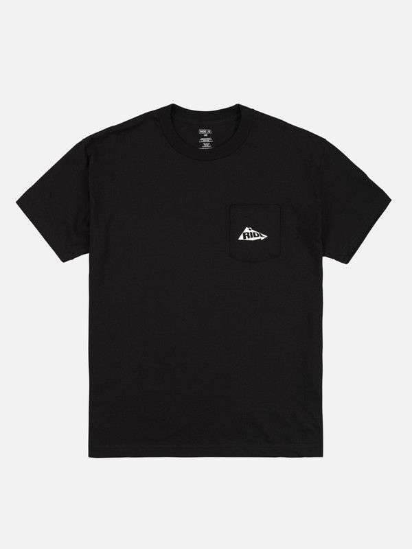 RIDE POCKET TEE BLACK 