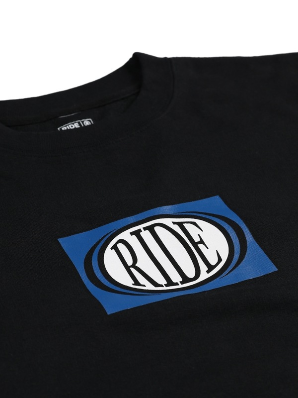 BOX GRAPHIC CREW SWEATSHIRT BLACK