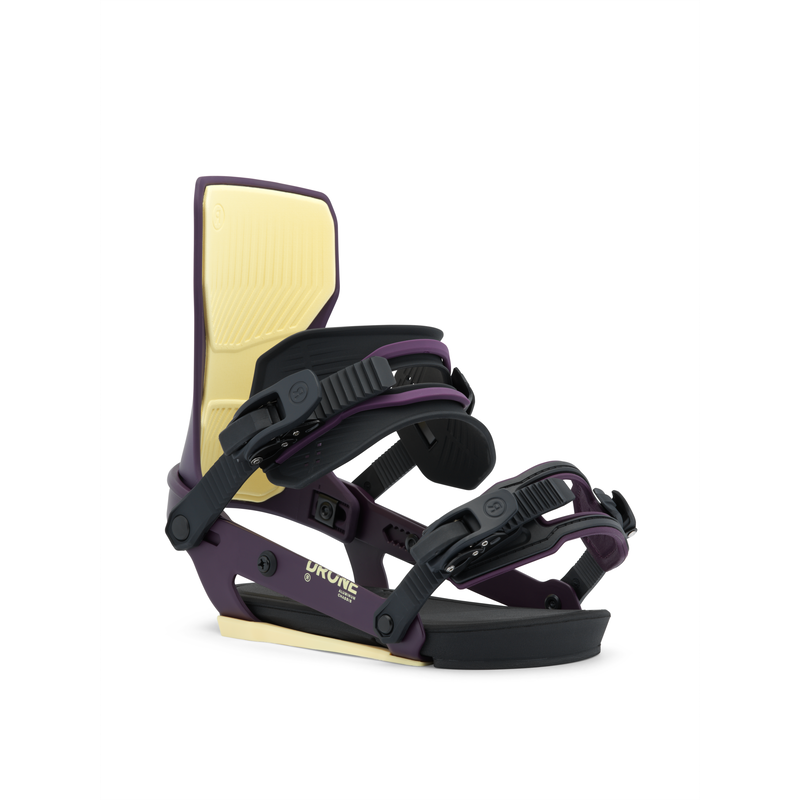 RIDE Drone Men's Purple Snowboard Bindings 2026