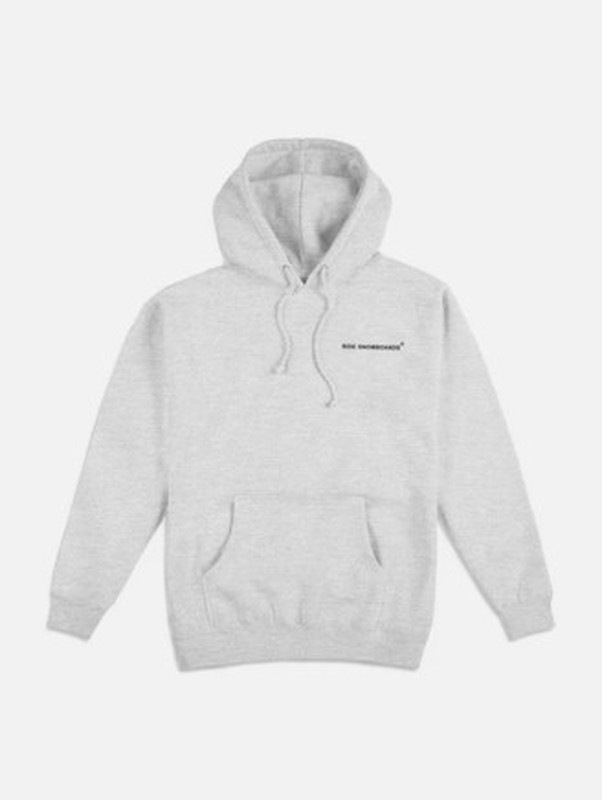 RIDE OLD ENGLISH HOODY HEATHER GREY