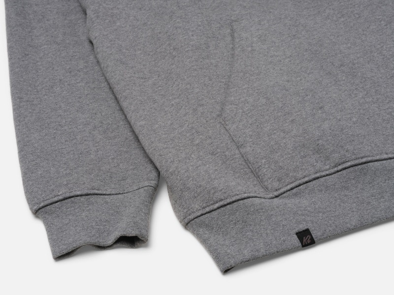 メンズ_CHAIN LOGO HOODIE HEATHER CH