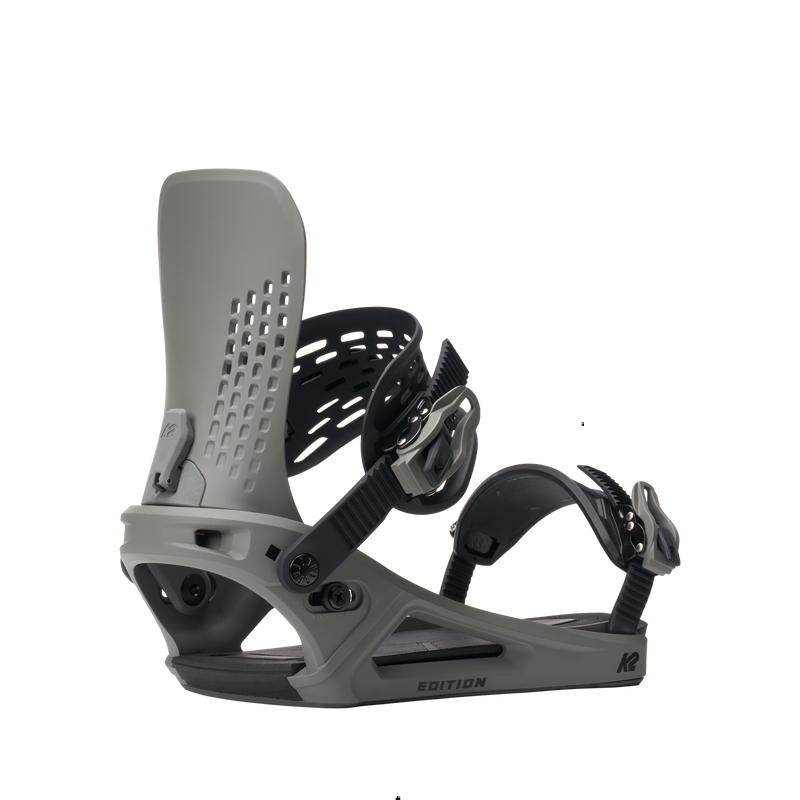 K2 Edition Grey Men's Snowboard Bindings 2026