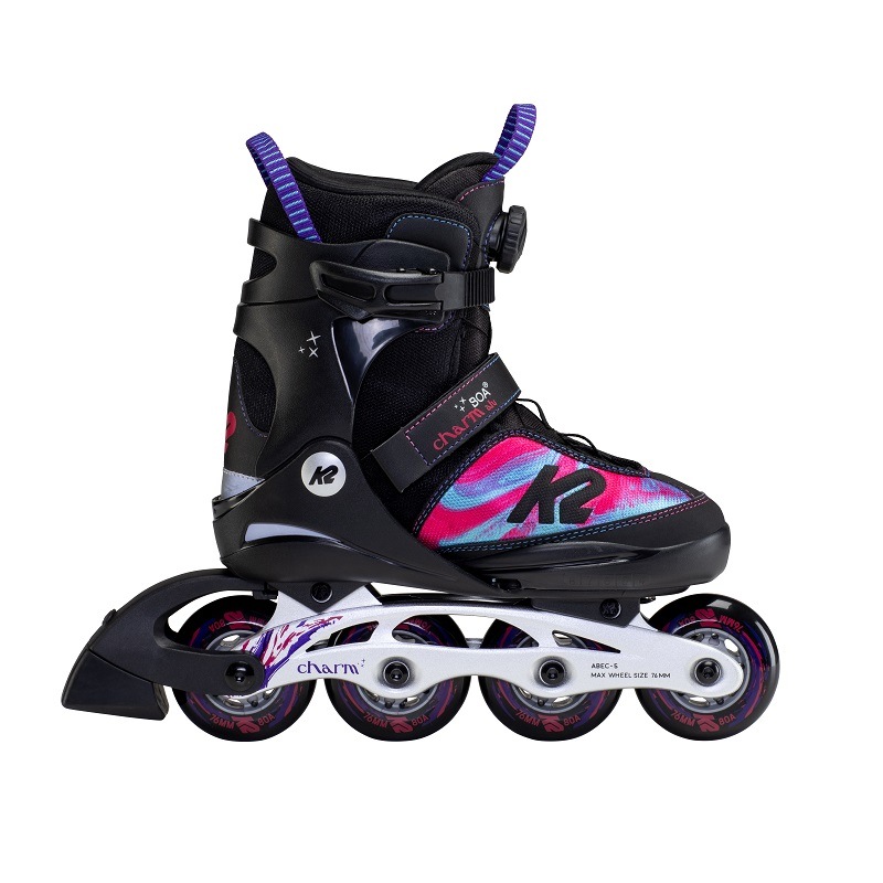 キッズ_CHARM BOA ALU PURPLE SWIRL