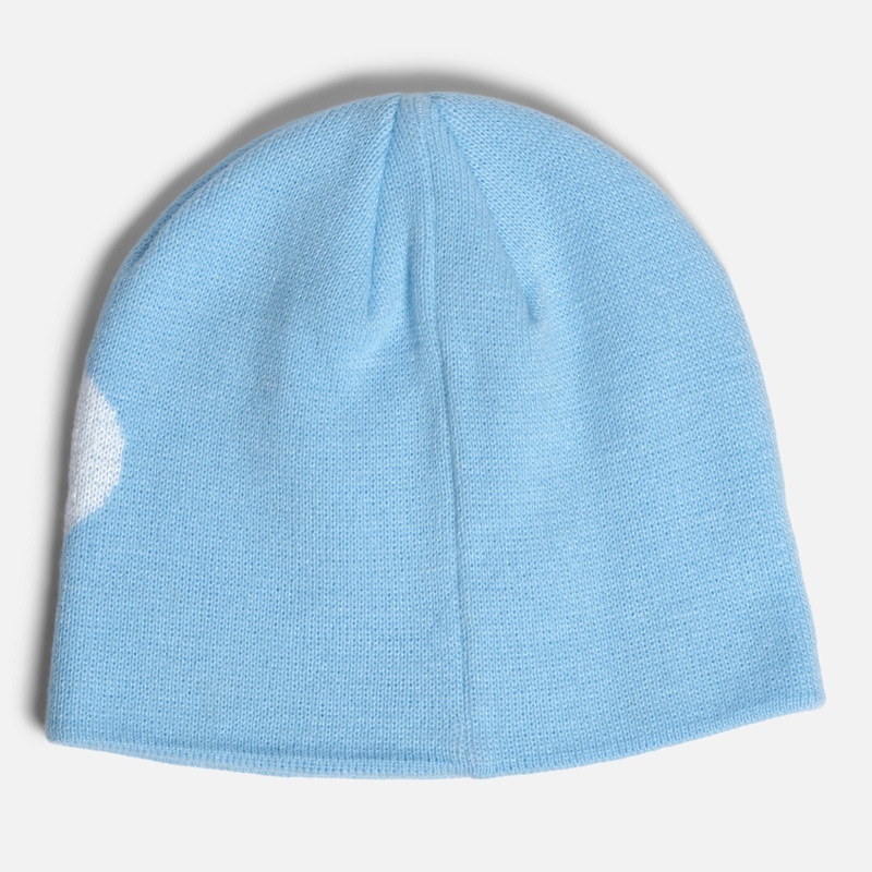 JACQUARD BEANIE LIGHT BLUE