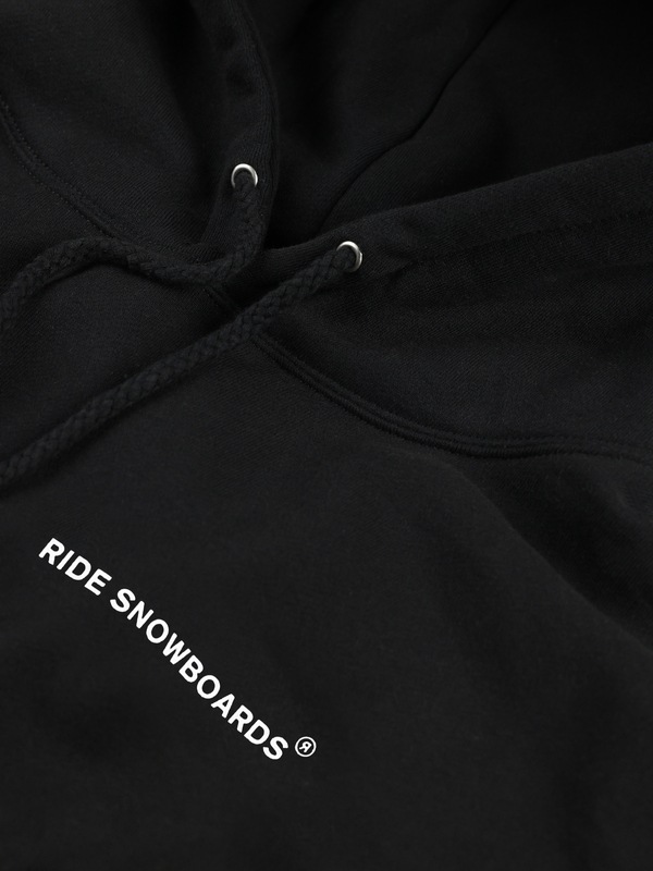 メンズ_RIDE OLD ENGLISH HOODY BLACK