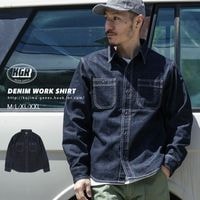 Denim Work Shirt by KGR / ǥ˥ by KGR