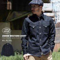 Denim Western Shirt by KGR / ǥ˥०󥷥 by KGR